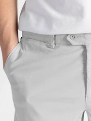 TwoMates Chinoshorts GOTS-zertifiziert Grau/Hellgrau