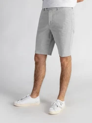 TwoMates Chinoshorts GOTS-zertifiziert Grau/Hellgrau