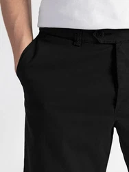 TwoMates Chinoshorts GOTS-zertifiziert Schwarz/Dunkelgrau