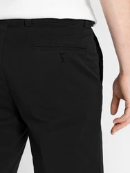 TwoMates Chinoshorts GOTS-zertifiziert Schwarz/Dunkelgrau