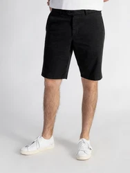 TwoMates Chinoshorts GOTS-zertifiziert Schwarz/Dunkelgrau
