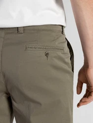 TwoMates Chinoshorts GOTS-zertifiziert Khaki/Dunkelgrün/Beige