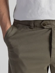 TwoMates Chinoshorts GOTS-zertifiziert Khaki/Dunkelgrün/Beige