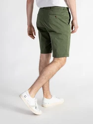 TwoMates Chinoshorts GOTS-zertifiziert Dunkelgrün/Grün/Khaki
