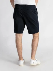 TwoMates Chinoshorts GOTS-zertifiziert Dunkelblau/Schwarz/Hellblau