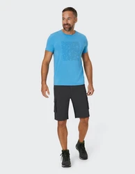 HOT Sportswear Bermudas Bryce Dunkelgrau/Grau/Hellgrau/Dunkelblau
