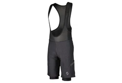 Scott Fahrradhose Gravel Hybrid +++ Shorts Herren Trgerhose Dunkelgrau/Grau/Dunkelblau