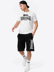 Lonsdale Shorts Logo Jam Schwarz/Rot/Braun/Grün