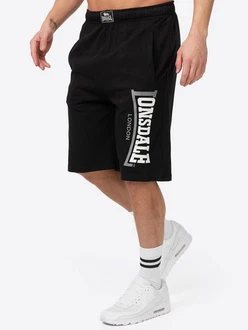 Lonsdale Shorts Logo Jam Schwarz/Rot/Braun/Grün