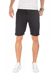 WOTEGA Shorts Chino Penta Schwarz/Dunkelgrau/Khaki