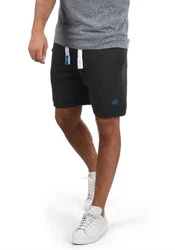 !Solid BennShorts Herren Sweatshorts Kurze Hose Jogginghose Mit Fleece-Innenseite Und Kordel Regular Fit Dunkelgrau/Dunkelblau/Schwarz