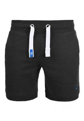 !Solid BennShorts Herren Sweatshorts Kurze Hose Jogginghose Mit Fleece-Innenseite Und Kordel Regular Fit Dunkelgrau/Dunkelblau/Schwarz