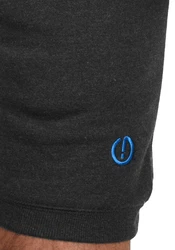 !Solid BennShorts Herren Sweatshorts Kurze Hose Jogginghose Mit Fleece-Innenseite Und Kordel Regular Fit Dunkelgrau/Dunkelblau/Schwarz