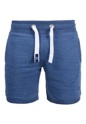 !Solid BennShorts Herren Sweatshorts Kurze Hose Jogginghose Mit Fleece-Innenseite Und Kordel Regular Fit Blau/Dunkelblau