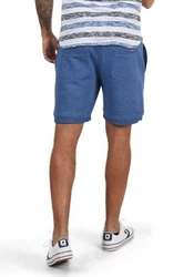 !Solid BennShorts Herren Sweatshorts Kurze Hose Jogginghose Mit Fleece-Innenseite Und Kordel Regular Fit Blau/Dunkelblau