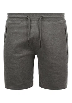 !Solid Taras Herren Sweatshorts Kurze Hose Jogginghose Mit Verschließbaren Eingriffstaschen Und Kordel Regular Fit Grey Melange