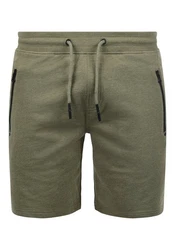 !Solid Taras Herren Sweatshorts Kurze Hose Jogginghose Mit Verschließbaren Eingriffstaschen Und Kordel Regular Fit Dunkelgrün/Khaki