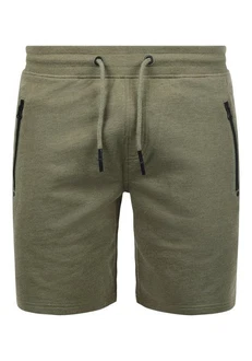 !Solid Taras Herren Sweatshorts Kurze Hose Jogginghose Mit Verschließbaren Eingriffstaschen Und Kordel Regular Fit Dunkelgrün/Khaki