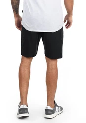 !Solid Taras Herren Sweatshorts Kurze Hose Jogginghose Mit Verschließbaren Eingriffstaschen Und Kordel Regular Fit Black