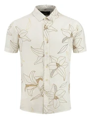 Key Largo Kurzarmhemd MSH SOLAR Khaki/Beige