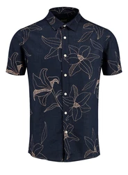 Key Largo Kurzarmhemd MSH SOLAR Blau