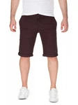WOTEGA Shorts Chino Kallari Dunkelrot/Bordeaux/Dunkelbraun/Braun