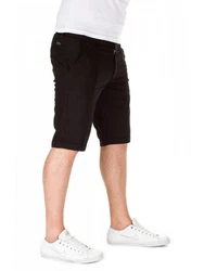 WOTEGA Shorts Chino Kallari Dunkelbraun/Schwarz/Dunkelrot