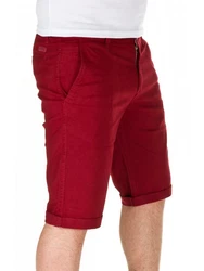 WOTEGA Shorts Chino Kallari Dunkelrot/Rot