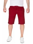 WOTEGA Shorts Chino Kallari Dunkelrot/Rot