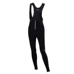 Airtracks Fahrradhose Thermo mit Träger Lang Comfort Schwarz