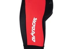 Airtracks Fahrradhose Kurz Pro Line Dunkelrot/Rosa/Rot