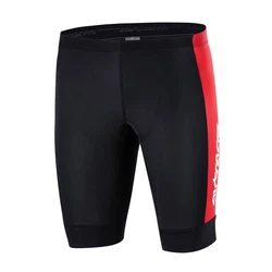 Airtracks Fahrradhose Kurz Pro Line Dunkelrot/Rosa/Rot