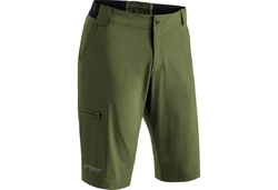 Maier Sports Funktionsshorts Trekkingshort Norit Dunkelgrün/Grün/Khaki