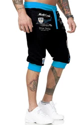 L.gonline Sweatshorts Herren MONTE Blau/Hellblau/Schwarz/Türkis