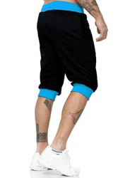 L.gonline Sweatshorts Herren MONTE Blau/Hellblau/Schwarz/Türkis