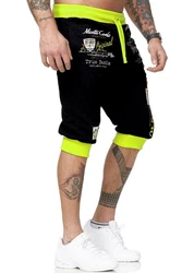 L.gonline Sweatshorts Herren MONTE Gelb/Grün/Neonfarben