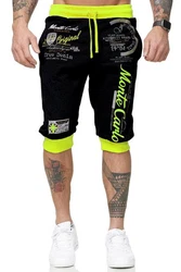 L.gonline Sweatshorts Herren MONTE Gelb/Grün/Neonfarben