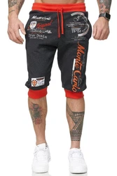 L.gonline Sweatshorts Herren MONTE Rot/Orange/Schwarz