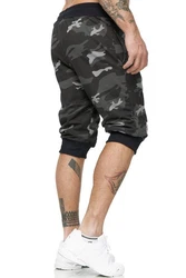 L.gonline Sweatshorts Herren MONTE Schwarz/Dunkelgrün/Beige/Dunkelblau