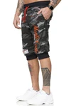 L.gonline Sweatshorts Herren MONTE Orange/Schwarz/Grau