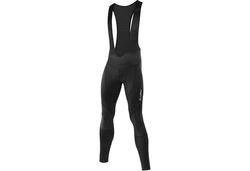 Löffler Fahrradhose M Bike Bib Tights WS Elastic Schwarz/Dunkelgrau/Grau/Rot