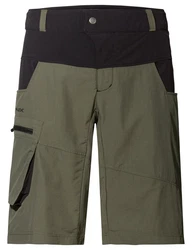VAUDE Funktionshose Men's Qimsa Shorts Dunkelgrün/Khaki/Grün