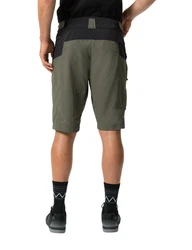 VAUDE Funktionshose Men's Qimsa Shorts Dunkelgrün/Khaki/Grün
