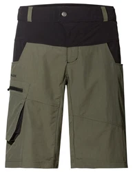 VAUDE Funktionshose Men's Qimsa Shorts Dunkelgrün/Khaki/Grün