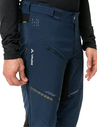 VAUDE Radhose Virt Softshell Pants II Dunkelblau/Hellblau/Blau