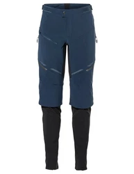 VAUDE Radhose Virt Softshell Pants II Dunkelblau/Hellblau/Blau