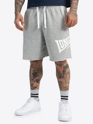 Lonsdale Sweatshorts Grau/Braun/Dunkelgrau