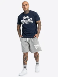 Lonsdale Sweatshorts Grau/Braun/Dunkelgrau