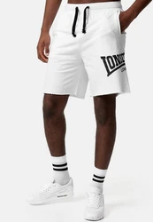 Lonsdale Sweatshorts Weiß/Braun/Creme