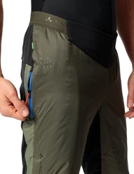 VAUDE Funktionshose Men's Kuro Insulation Shorts Dunkelgrün/Khaki/Grün